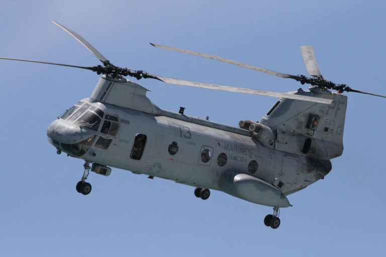 CH-46 Sea Knight Helicopter – Workhorse of the Navy
