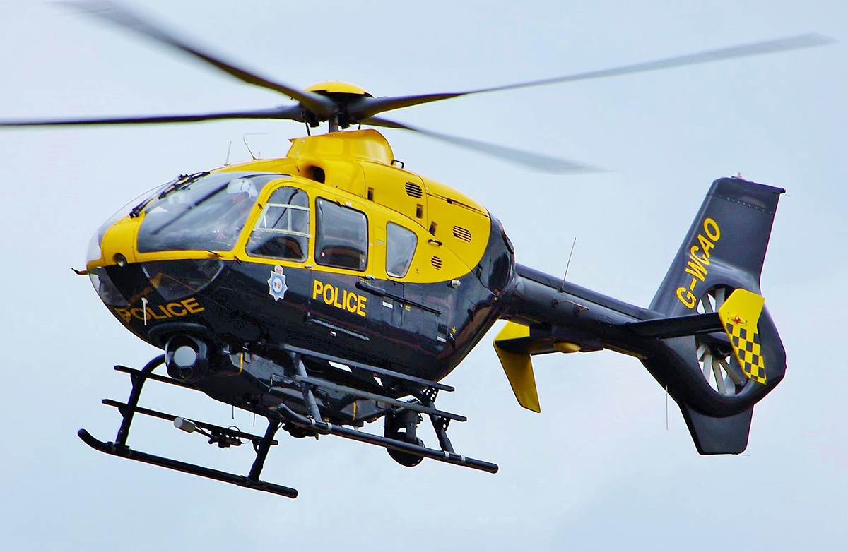 Airbus EC135 Police Helicopter