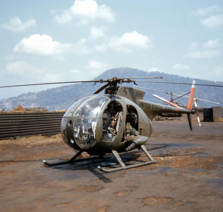 History of the Hughes OH-6 Cayuse Helicopter