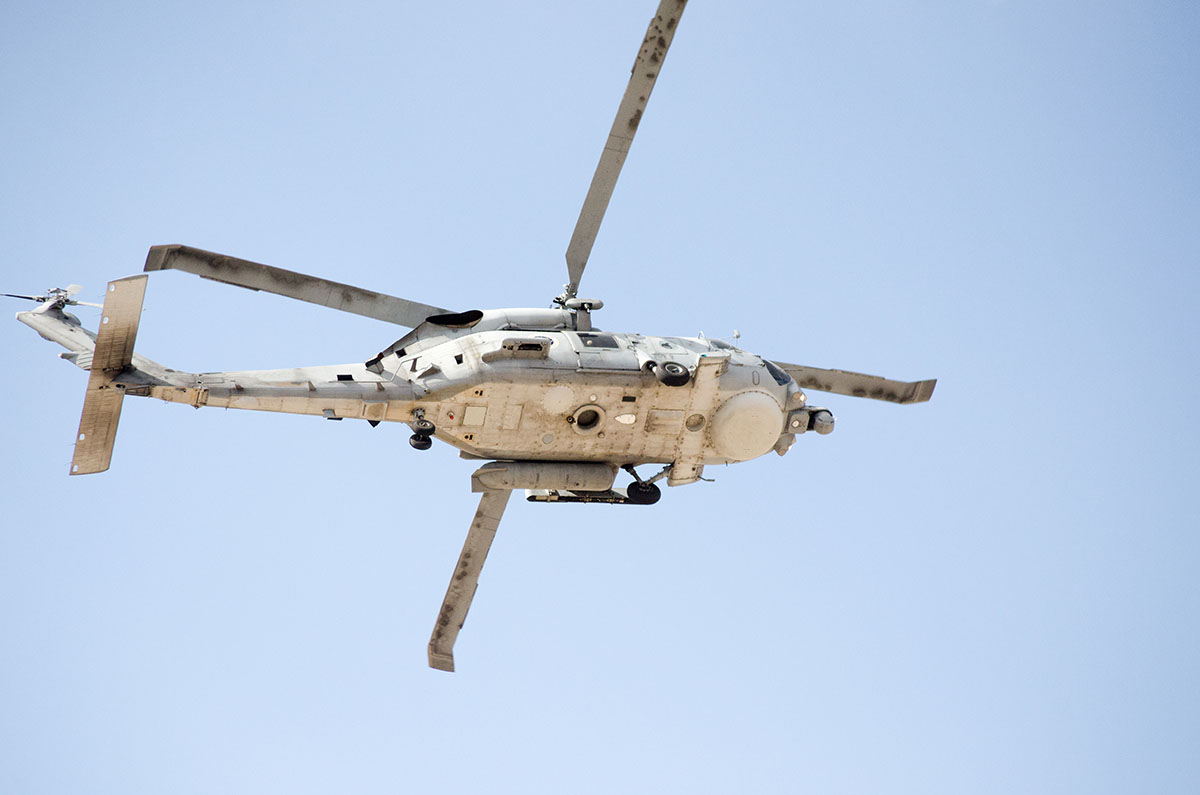 Sikorsky UH-60 Black Hawk Mid Flight
