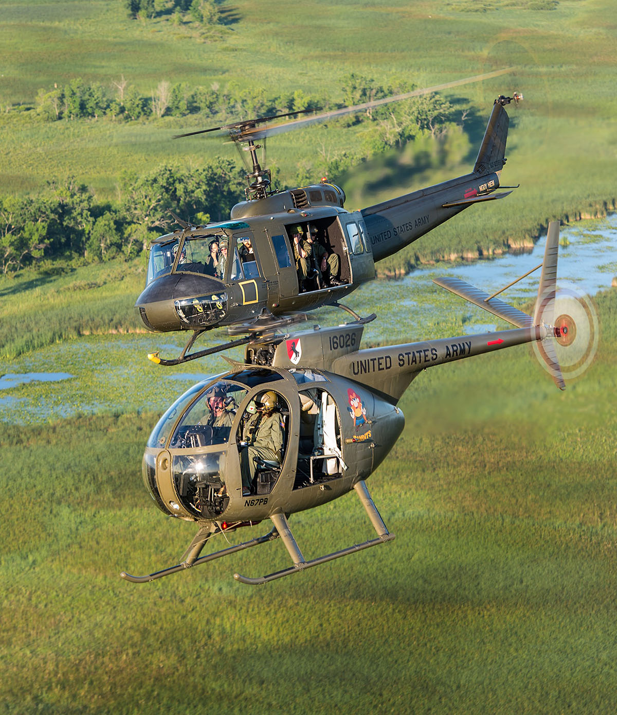 The history of military helicopters