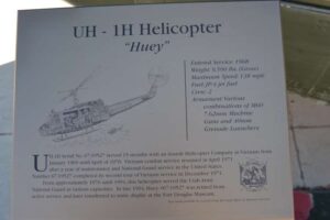 UH-1H Huey Helicopter Plaque