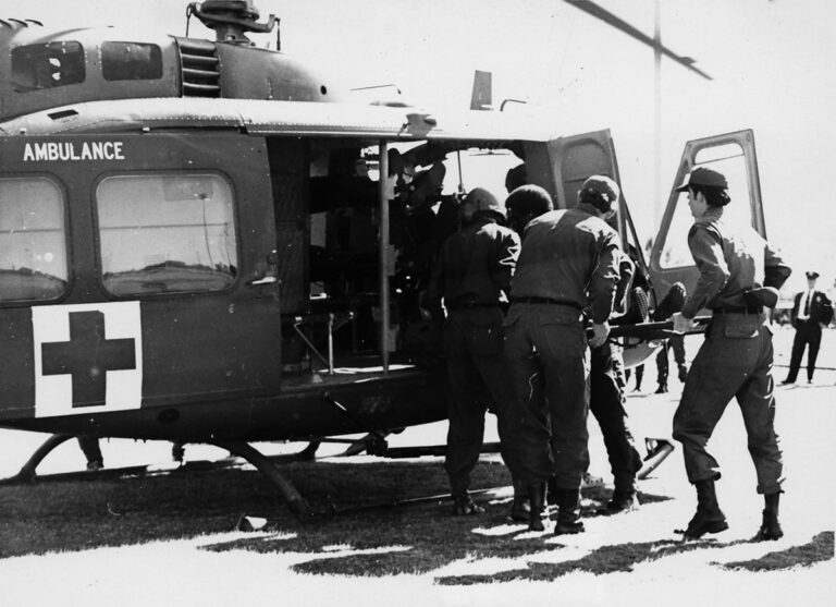 Medevac Helicopters in the Vietnam War