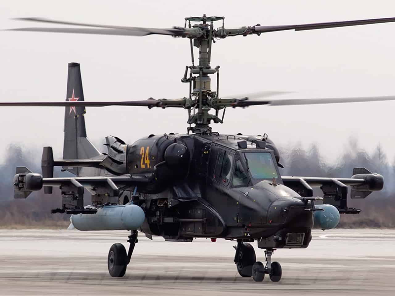 Learn More about the Russian Ka-50 Assault Helicopter