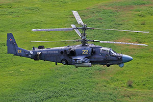 Kamov Ka-52 Russian Helicopter