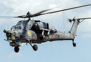 Mil Mi-28 Helicopter Attack Helicopter